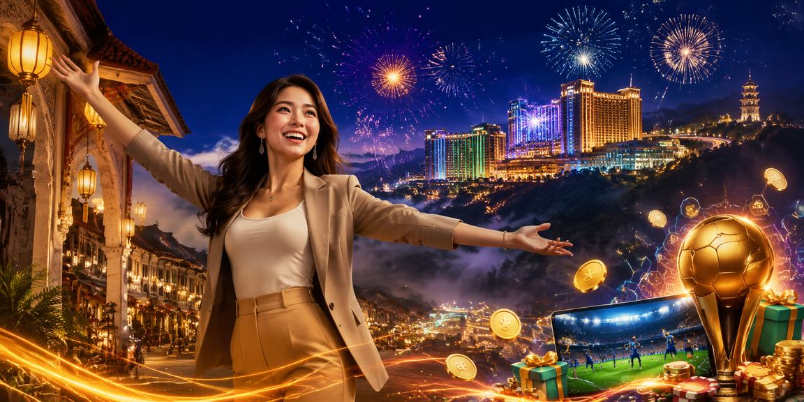 Suasana pertaruhan meriah di Genting Highlands sempena Hari Raya dengan platform 1150
