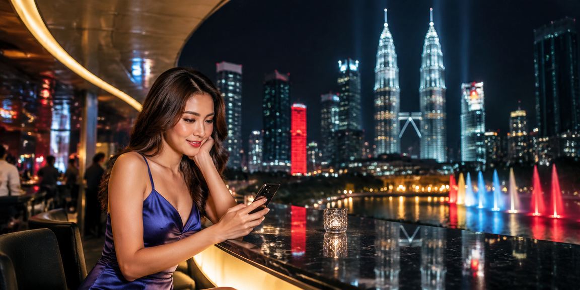 Pengguna di Kuala Lumpur mengakses aplikasi kasino dalam talian 1150 dengan keselamatan data terjamin